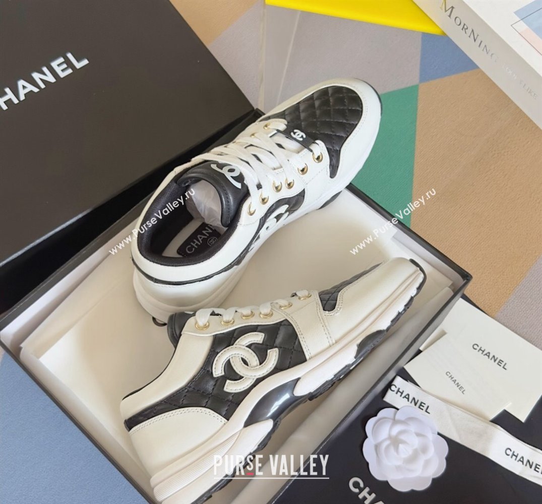 Chanel Quilting CC Logo Low-top Sneakers Top Quality 02 2024 (guoran-240305g32)