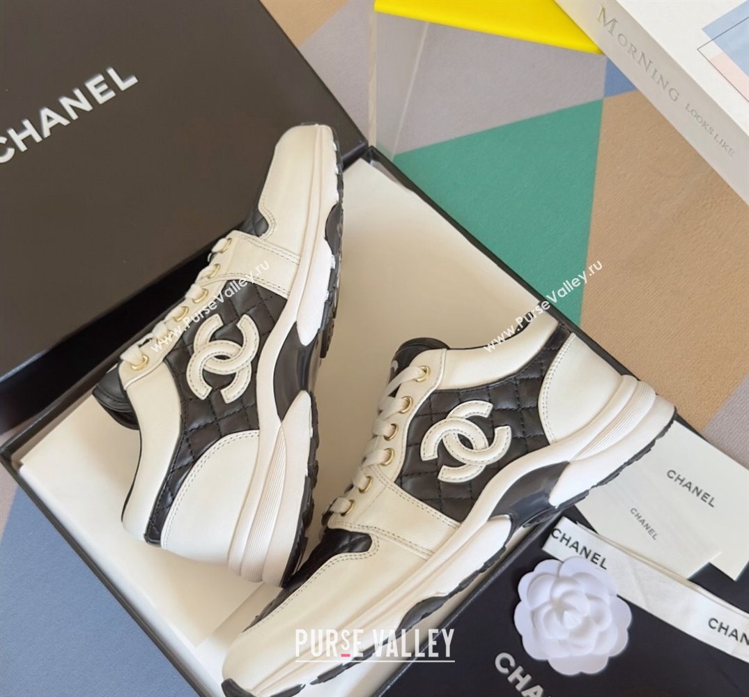 Chanel Quilting CC Logo Low-top Sneakers Top Quality 02 2024 (guoran-240305g32)