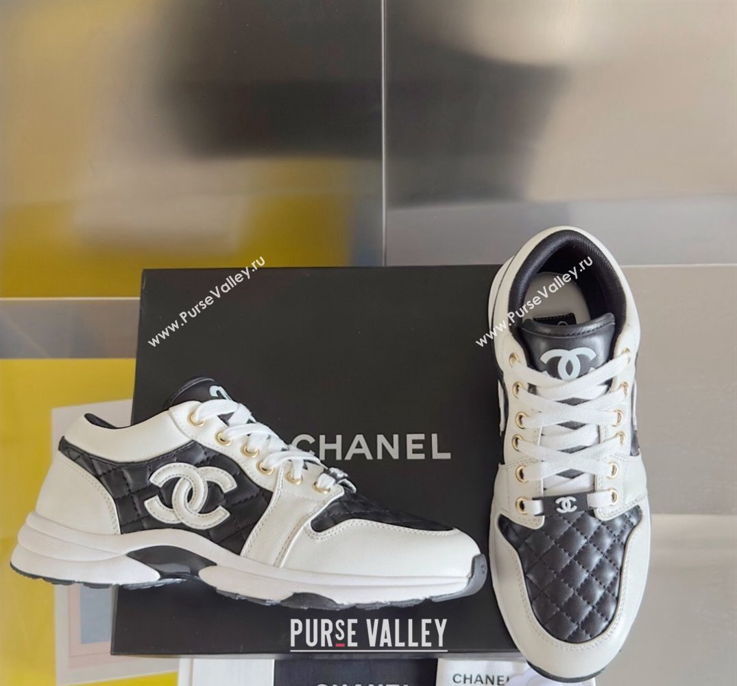 Chanel Quilting CC Logo Low-top Sneakers Top Quality 02 2024 (guoran-240305g32)