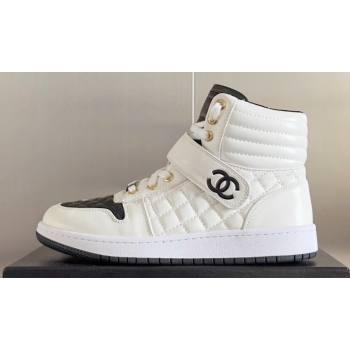 Chanel Quilting CC Logo High-top Sneakers Top Quality 10 2024 (guoran-240305g10)