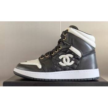 Chanel Quilting CC Logo High-top Sneakers Top Quality 11 2024 (guoran-240305g11)