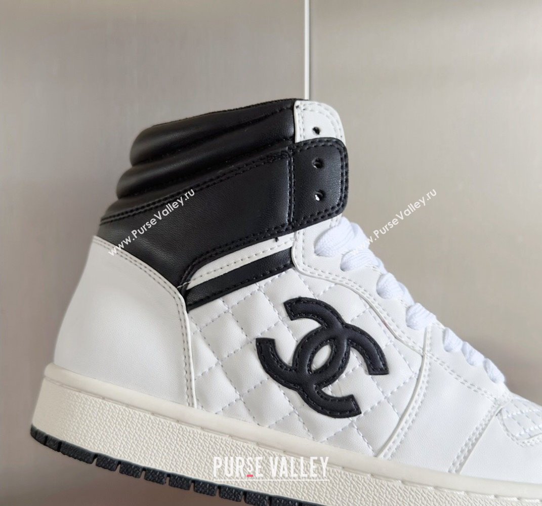 Chanel Quilting CC Logo High-top Women/Men Sneakers Top Quality 02 2024 (guoran-240305g22)