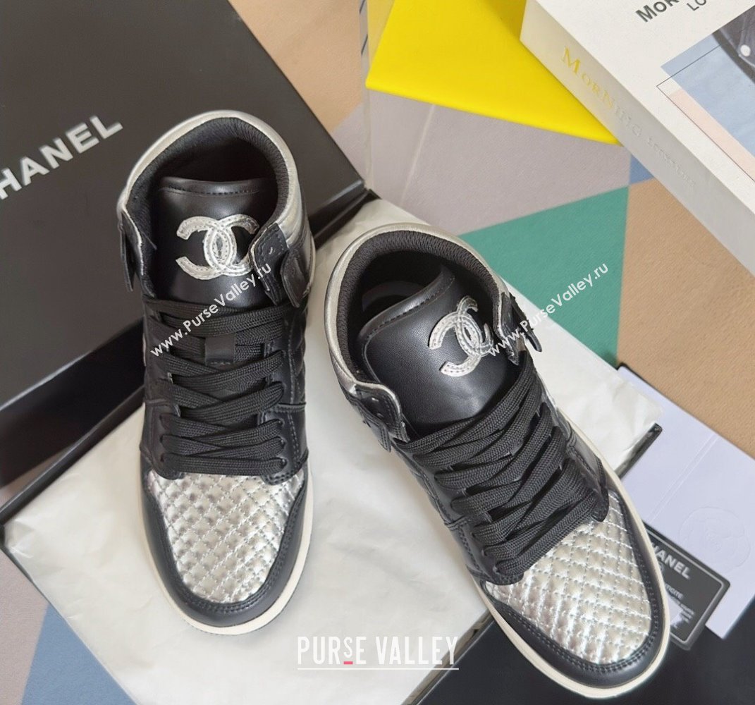 Chanel Quilting CC Logo High-top Women/Men Sneakers Top Quality 06 2024 (guoran-240305g26)