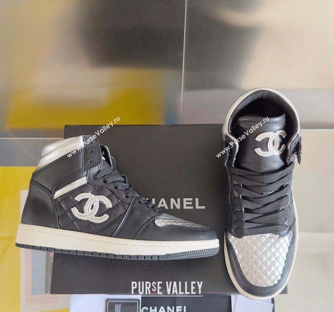 Chanel Quilting CC Logo High-top Women/Men Sneakers Top Quality 06 2024 (guoran-240305g26)