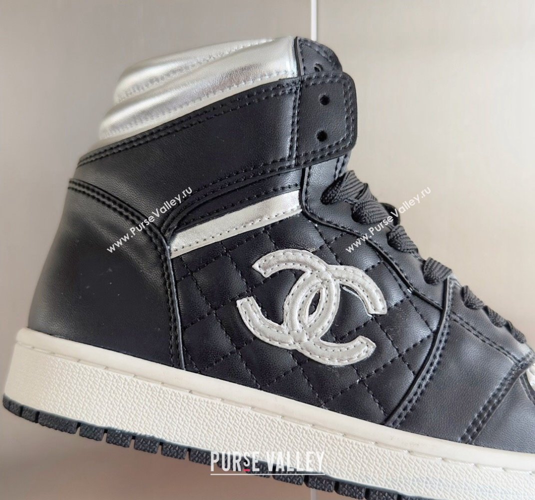 Chanel Quilting CC Logo High-top Women/Men Sneakers Top Quality 06 2024 (guoran-240305g26)