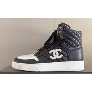 Chanel Quilting CC Logo High-top Sneakers Top Quality 13 2024 (guoran-240305g13)