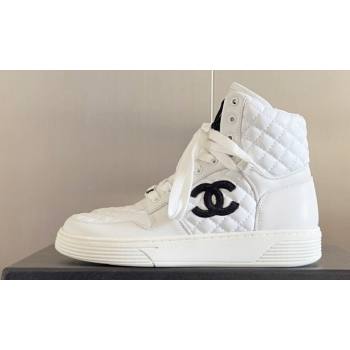 Chanel Quilting CC Logo High-top Sneakers Top Quality 15 2024 (guoran-240305g15)