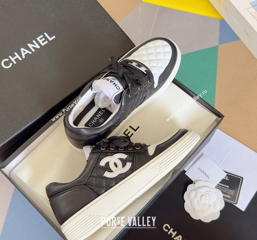 Chanel Quilting CC Logo Low-top Sneakers Top Quality 05 2024 (guoran-240305g35)