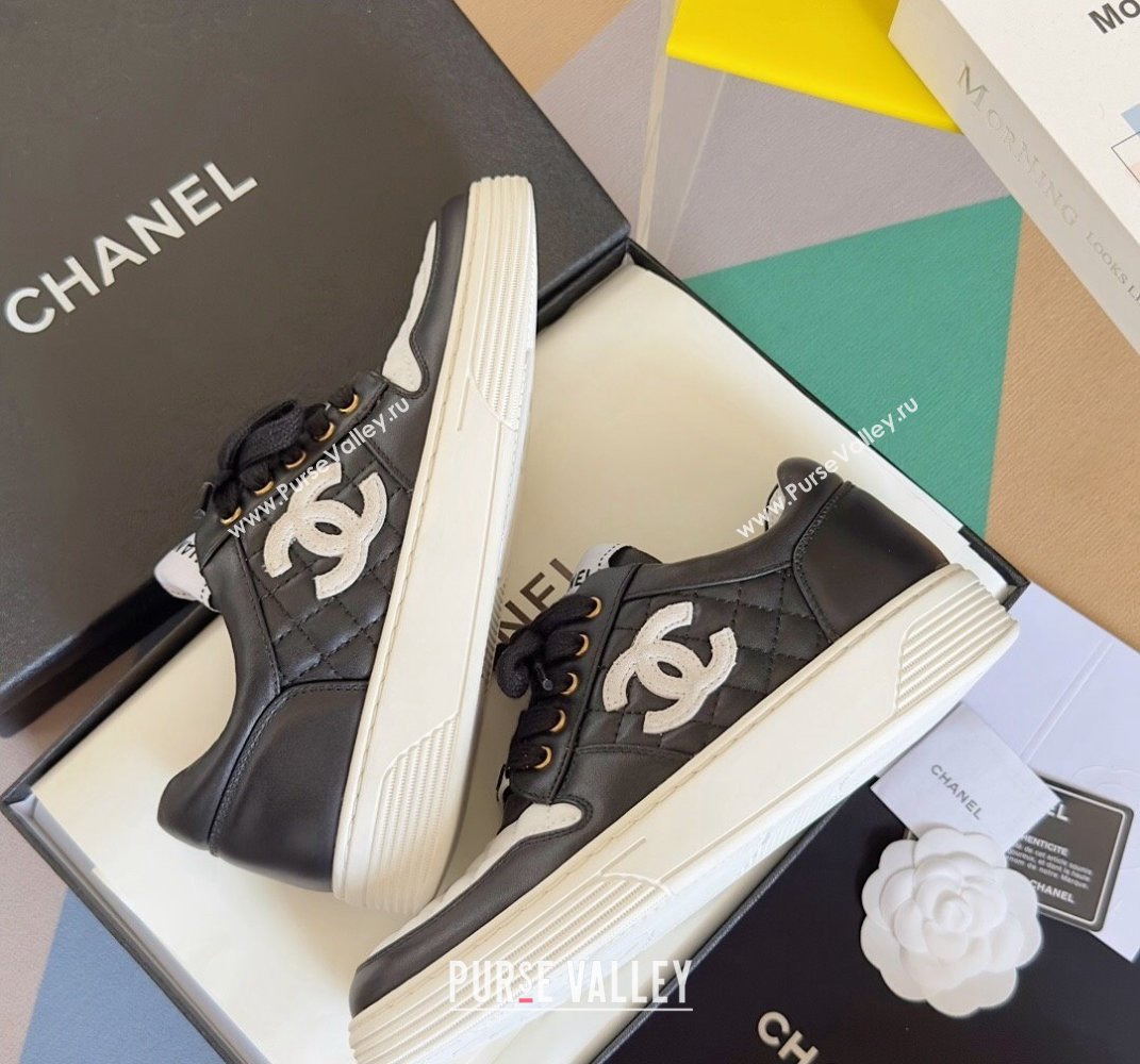 Chanel Quilting CC Logo Low-top Sneakers Top Quality 05 2024 (guoran-240305g35)