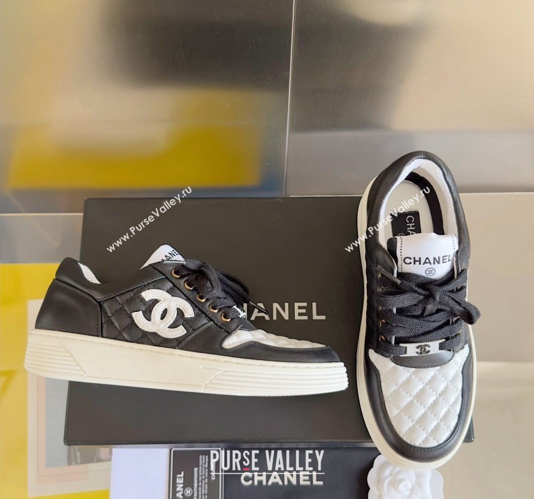 Chanel Quilting CC Logo Low-top Sneakers Top Quality 05 2024 (guoran-240305g35)