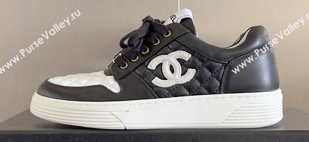 Chanel Quilting CC Logo Low-top Sneakers Top Quality 05 2024 (guoran-240305g35)