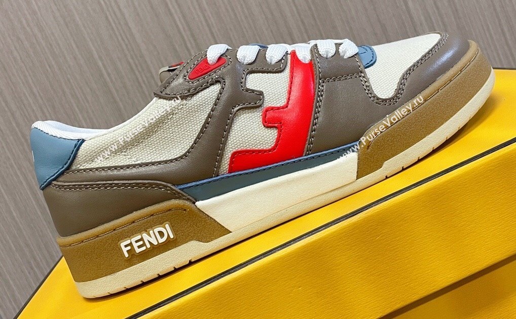 Fendi Match Leather low tops Women/Men Sneakers 13 2024 (modeng-240319f13)