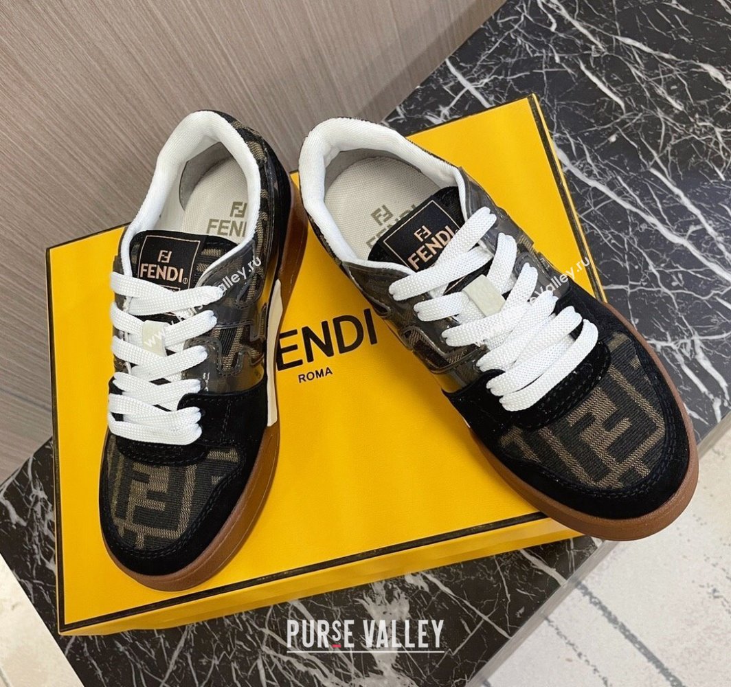 Fendi Match Leather low tops Women/Men Sneakers 17 2024 (modeng-240319f17)