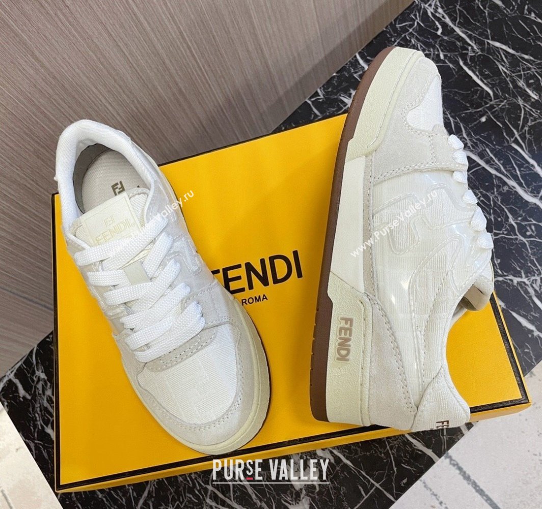 Fendi Match Leather low tops Women/Men Sneakers 18 2024 (modeng-240319f18)