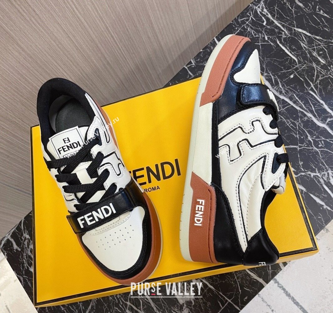 Fendi Match Leather low tops Women/Men Sneakers 20 2024 (modeng-240319f20)