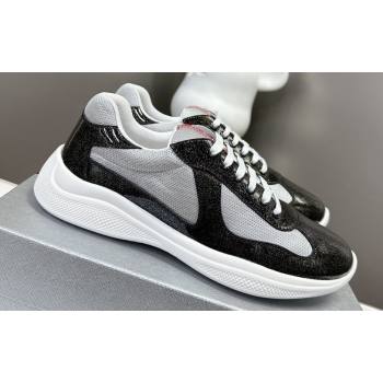 Prada leather and technical fabric Prada Americas Cup Women/Men Sneakers 19 2024 (modeng-24031919)