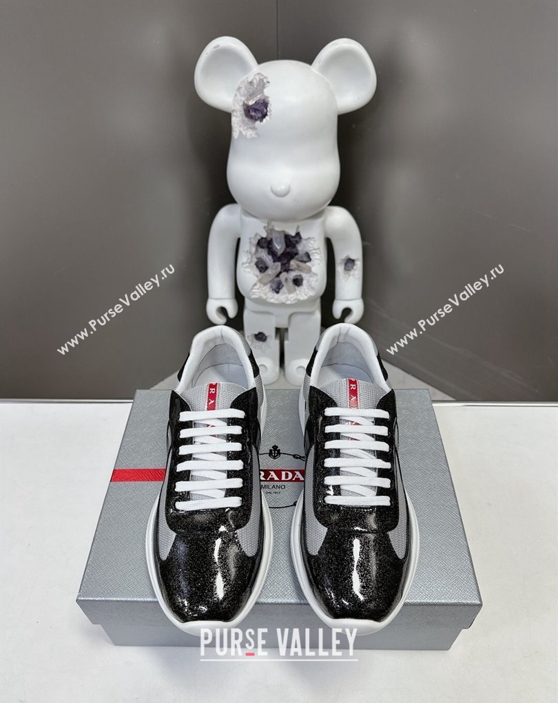 Prada leather and technical fabric Prada Americas Cup Women/Men Sneakers 19 2024 (modeng-24031919)