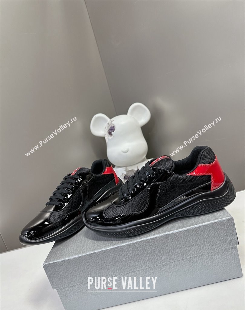 Prada leather and technical fabric Prada Americas Cup Women/Men Sneakers 20 2024 (modeng-24031920)