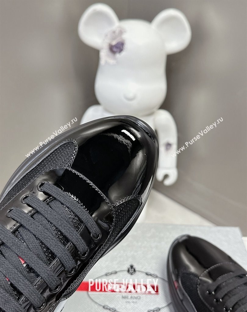 Prada leather and technical fabric Prada Americas Cup Women/Men Sneakers 20 2024 (modeng-24031920)