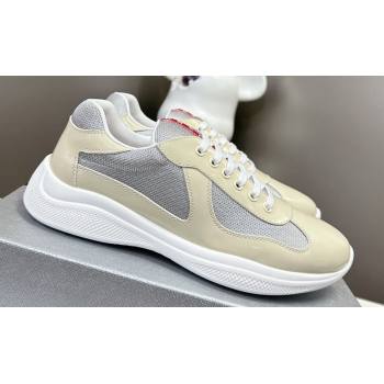 Prada leather and technical fabric Prada Americas Cup Women/Men Sneakers 22 2024 (modeng-24031922)