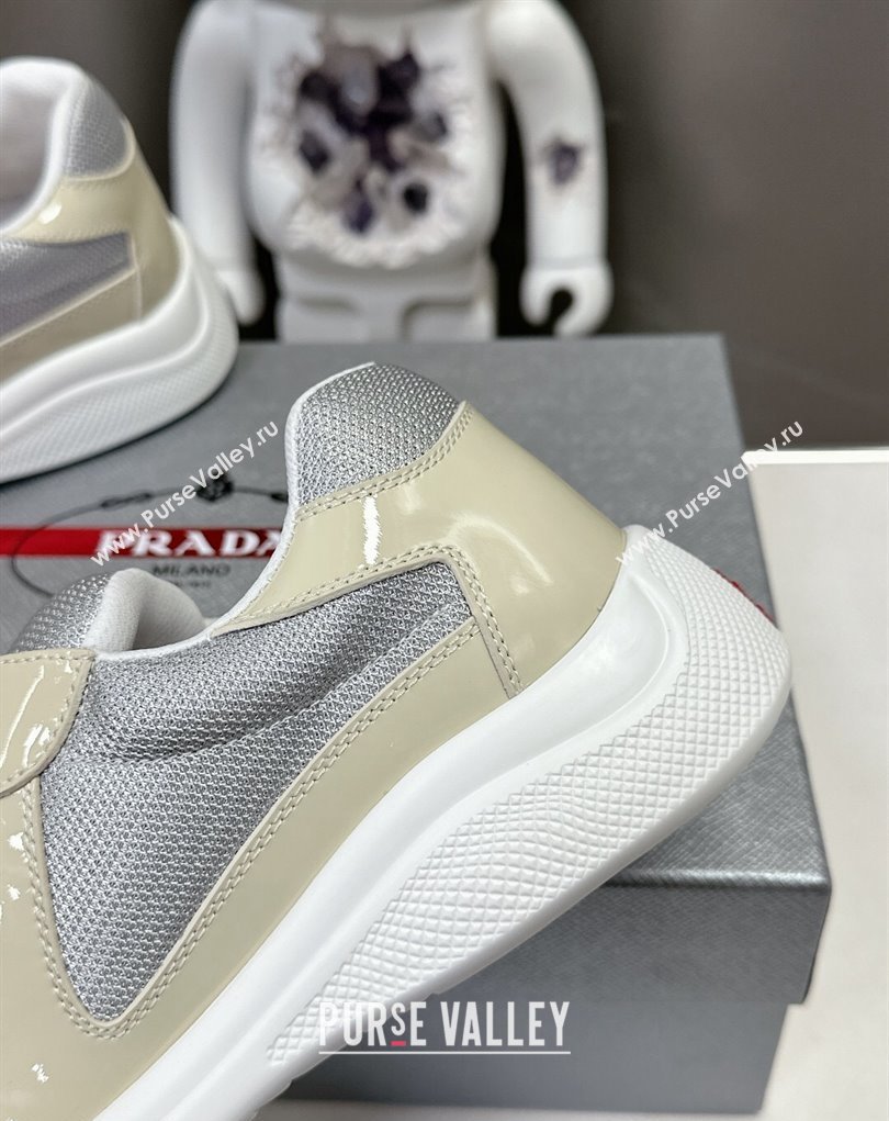 Prada leather and technical fabric Prada Americas Cup Women/Men Sneakers 22 2024 (modeng-24031922)