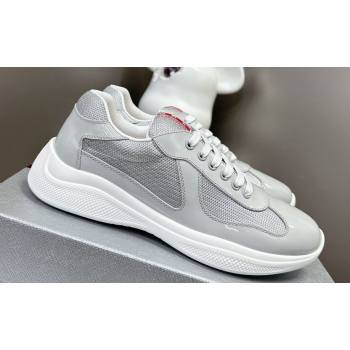 Prada leather and technical fabric Prada Americas Cup Women/Men Sneakers 24 2024 (modeng-24031924)