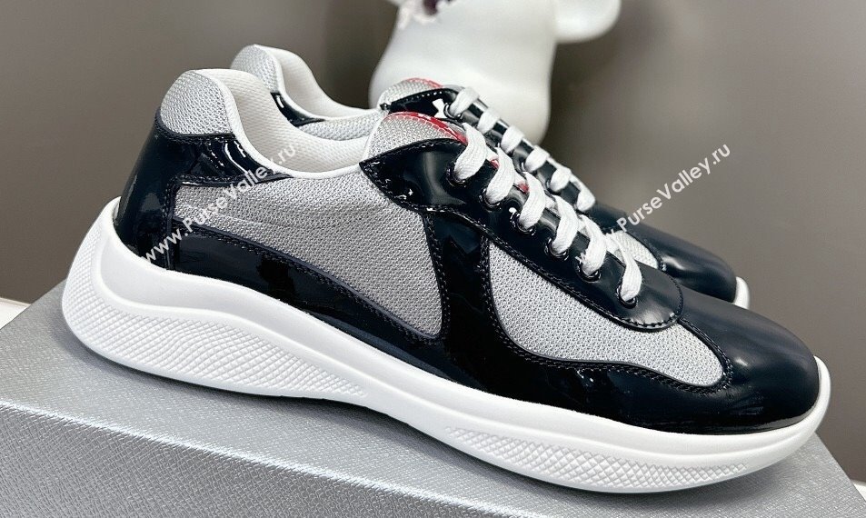 Prada leather and technical fabric Prada Americas Cup Women/Men Sneakers 32 2024 (modeng-24031932)