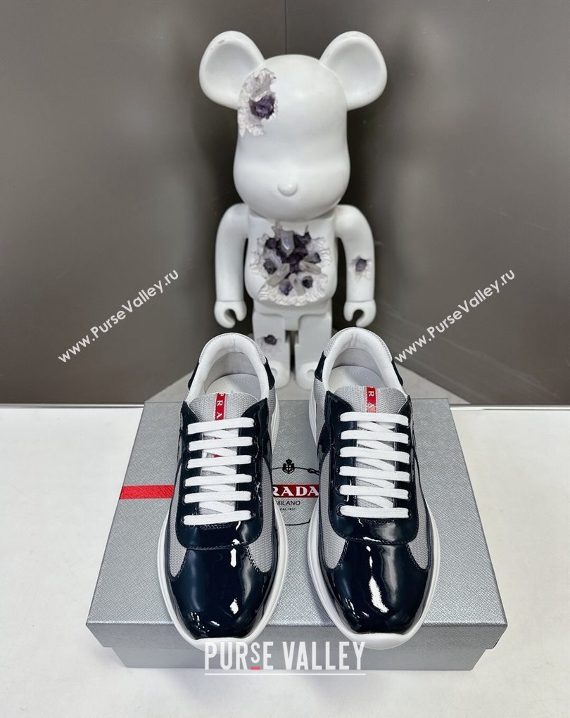 Prada leather and technical fabric Prada Americas Cup Women/Men Sneakers 32 2024 (modeng-24031932)