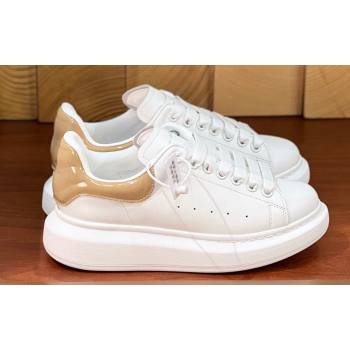 Alexander McQueen Oversized Women/Men Sneakers in Calf Leather 04 2024 (kaola-24030804)