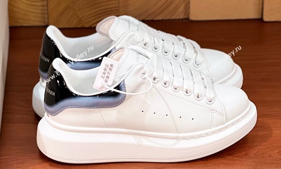 Alexander McQueen Oversized Women/Men Sneakers in Calf Leather 08 2024 (kaola-24030808)