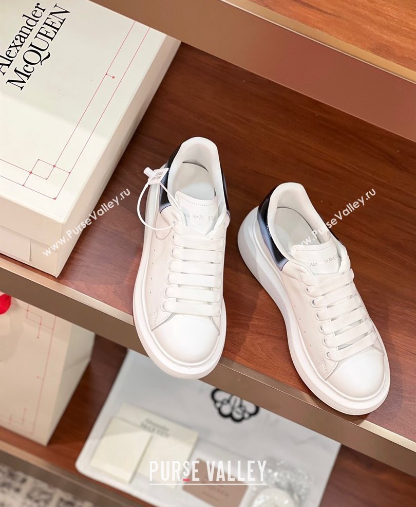 Alexander McQueen Oversized Women/Men Sneakers in Calf Leather 08 2024 (kaola-24030808)