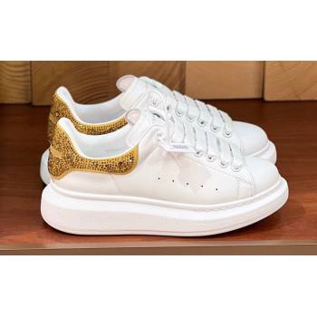 Alexander McQueen Oversized Women/Men Sneakers in Calf Leather 14 2024 (kaola-24030814)