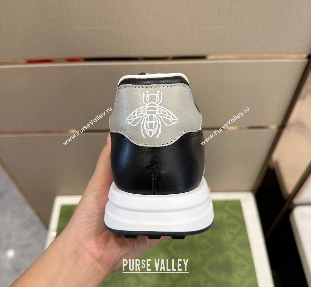 Gucci Calfskin Mens Sneakers with Interlocking G 02 2024 (shouhe-24030802)