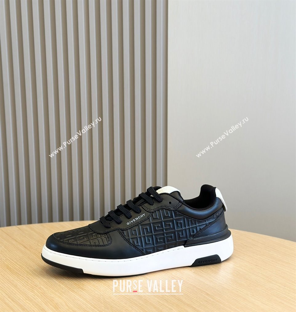 Givenchy Calfskin Wing G4 Mens Sneakers Black 2024 (shouhe-24030901)