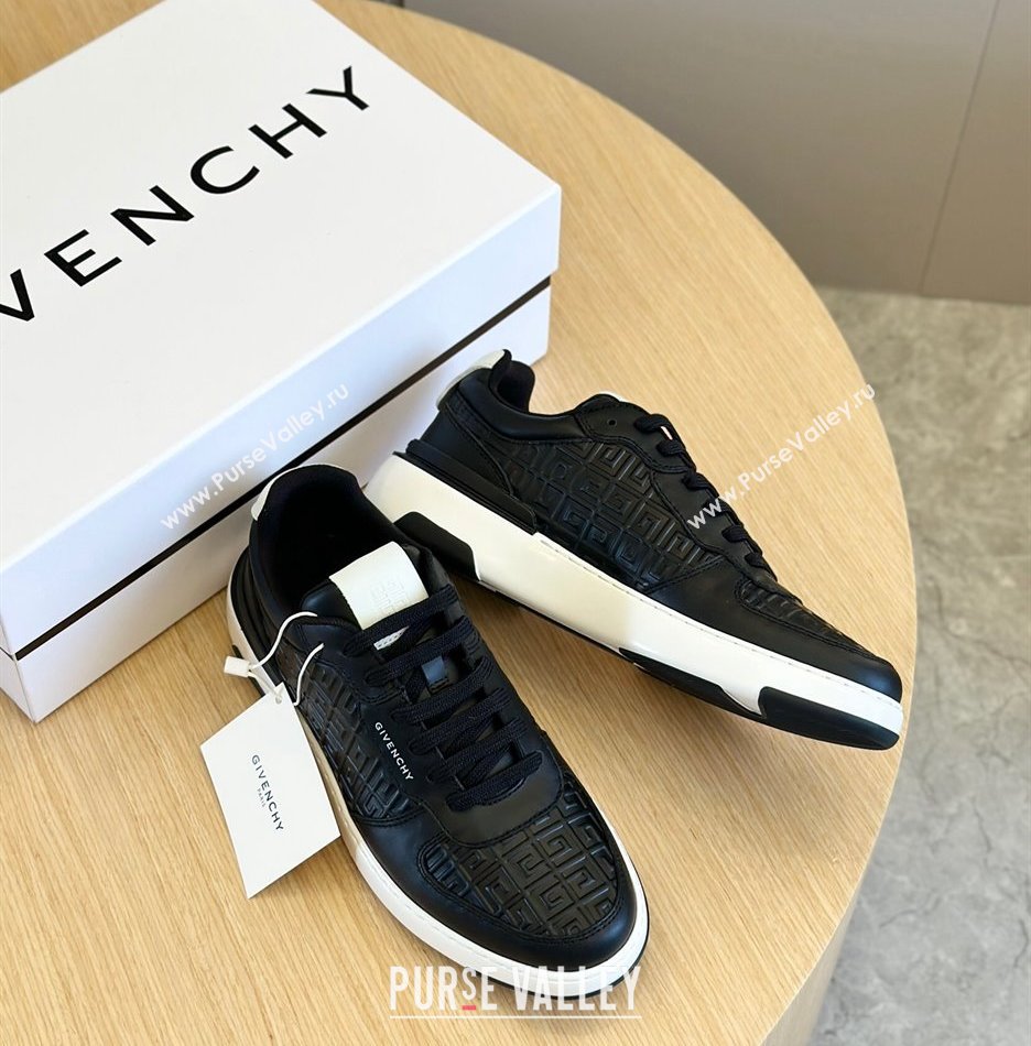 Givenchy Calfskin Wing G4 Mens Sneakers Black 2024 (shouhe-24030901)