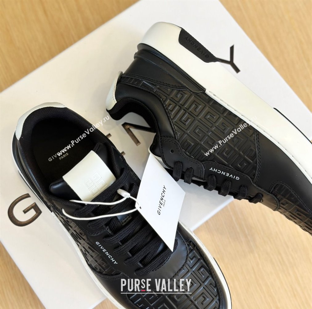 Givenchy Calfskin Wing G4 Mens Sneakers Black 2024 (shouhe-24030901)