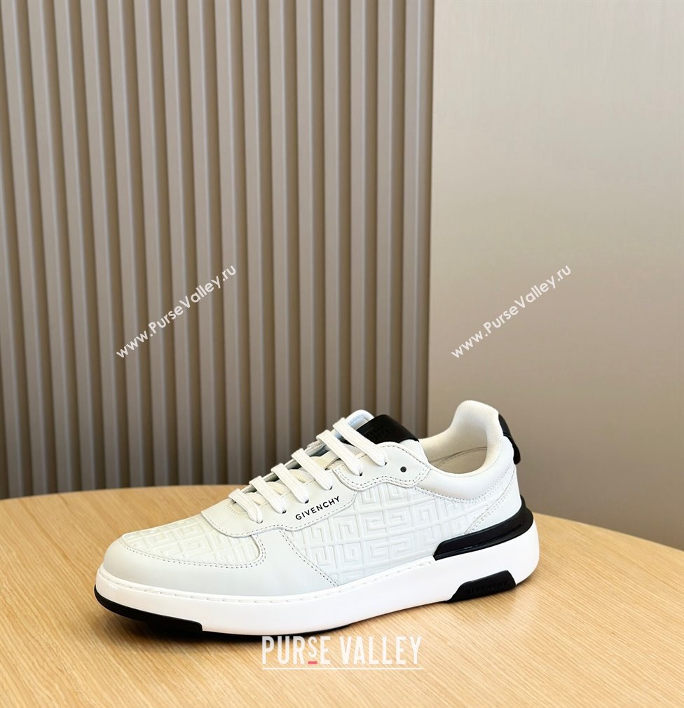 Givenchy Calfskin Wing G4 Mens Sneakers White 2024 (shouhe-24030902)