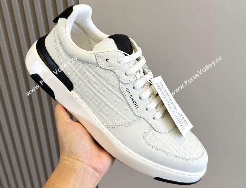 Givenchy Calfskin Wing G4 Mens Sneakers White 2024 (shouhe-24030902)