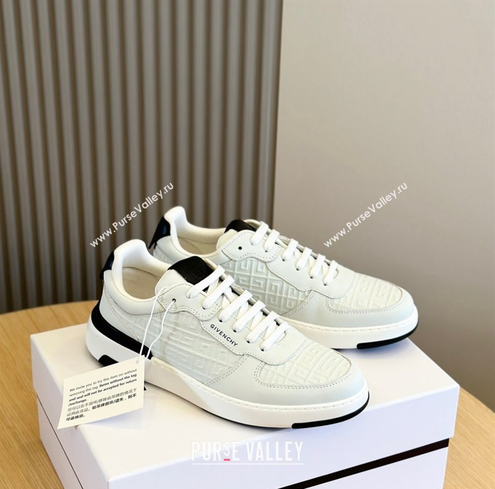 Givenchy Calfskin Wing G4 Mens Sneakers White 2024 (shouhe-24030902)