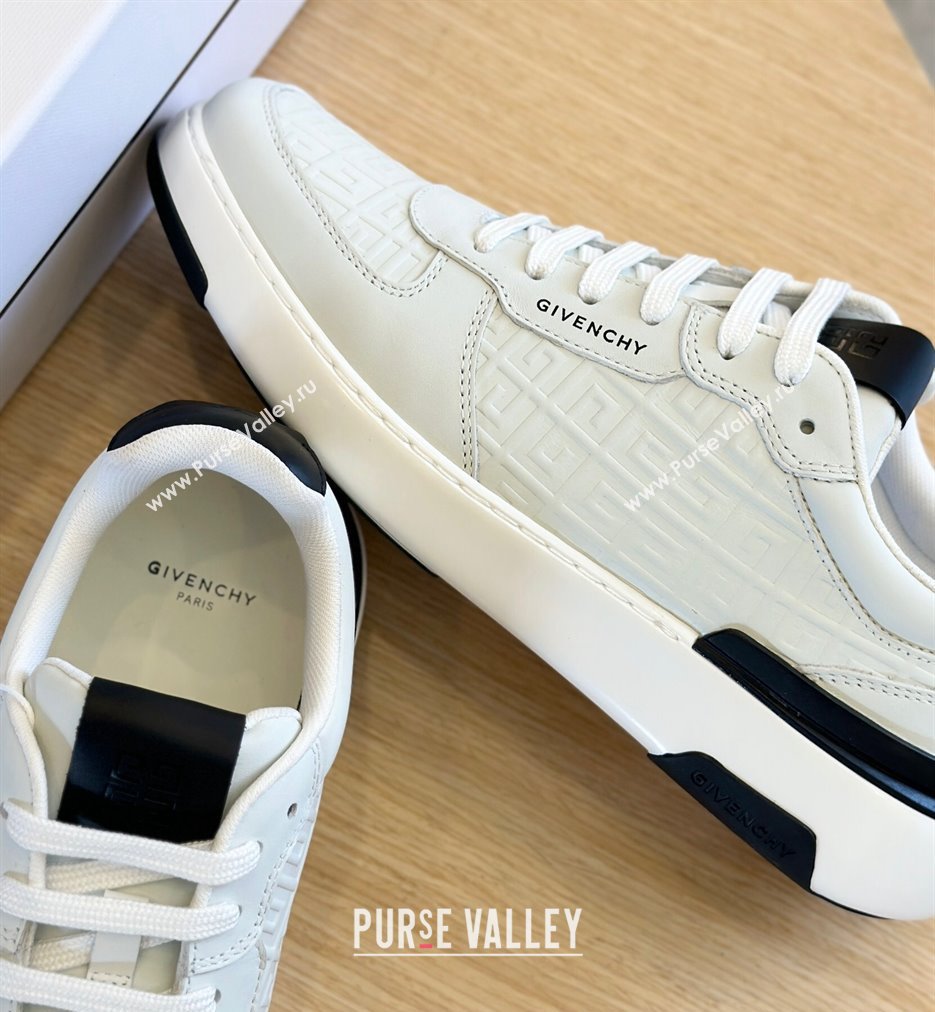 Givenchy Calfskin Wing G4 Mens Sneakers White 2024 (shouhe-24030902)