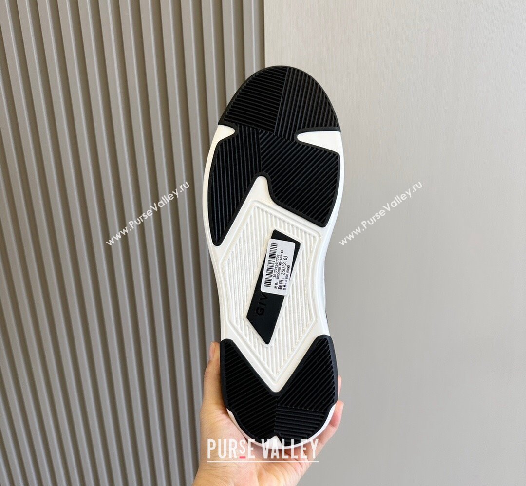 Givenchy Calfskin Wing G4 Mens Sneakers White/Black 2024 (shouhe-24030903)