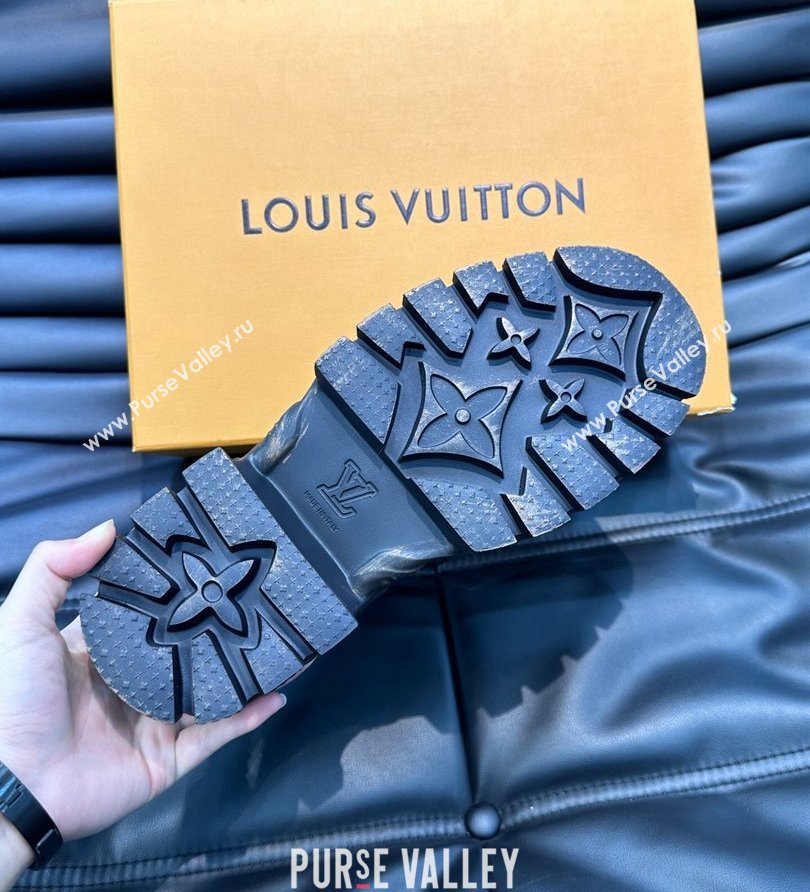 Louis Vuitton Mens LV Baroque Derby Vintage effect on calf leather 1ACFDQ 2024 (shouhe-24030915)