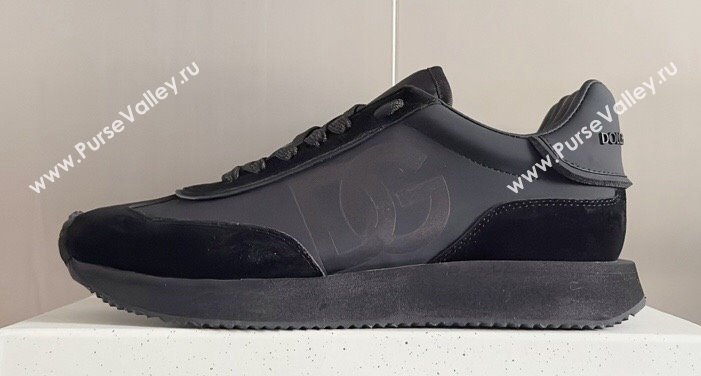 Dolce & Gabbana Calfskin Mens sneakers with DG logo print Top Quality 07 2024 (guoran-24031207)