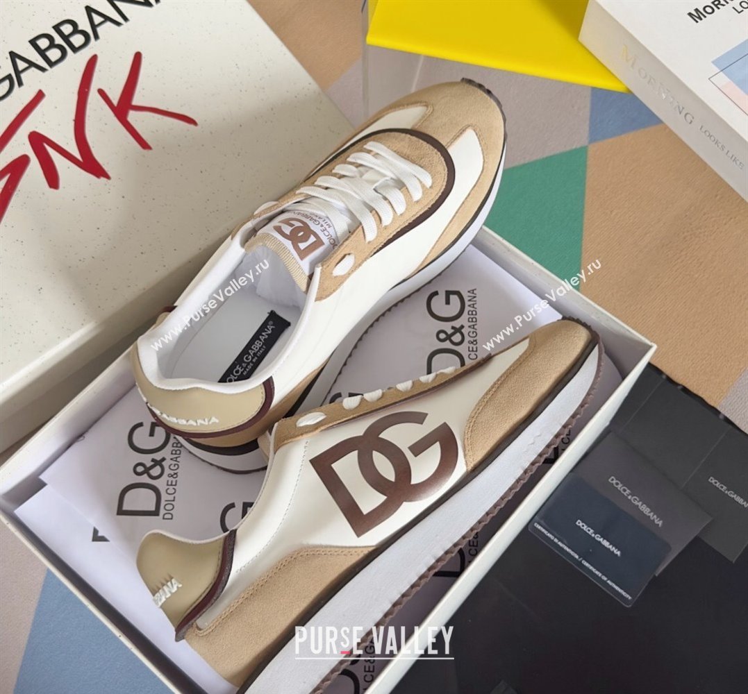 Dolce & Gabbana Calfskin Mens sneakers with DG logo print Top Quality 04 2024 (guoran-24031204)