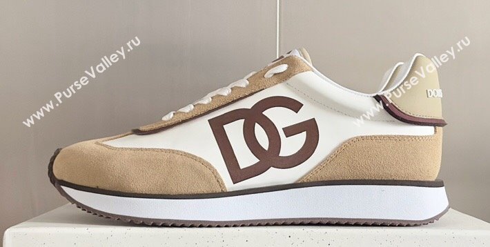 Dolce & Gabbana Calfskin Mens sneakers with DG logo print Top Quality 04 2024 (guoran-24031204)
