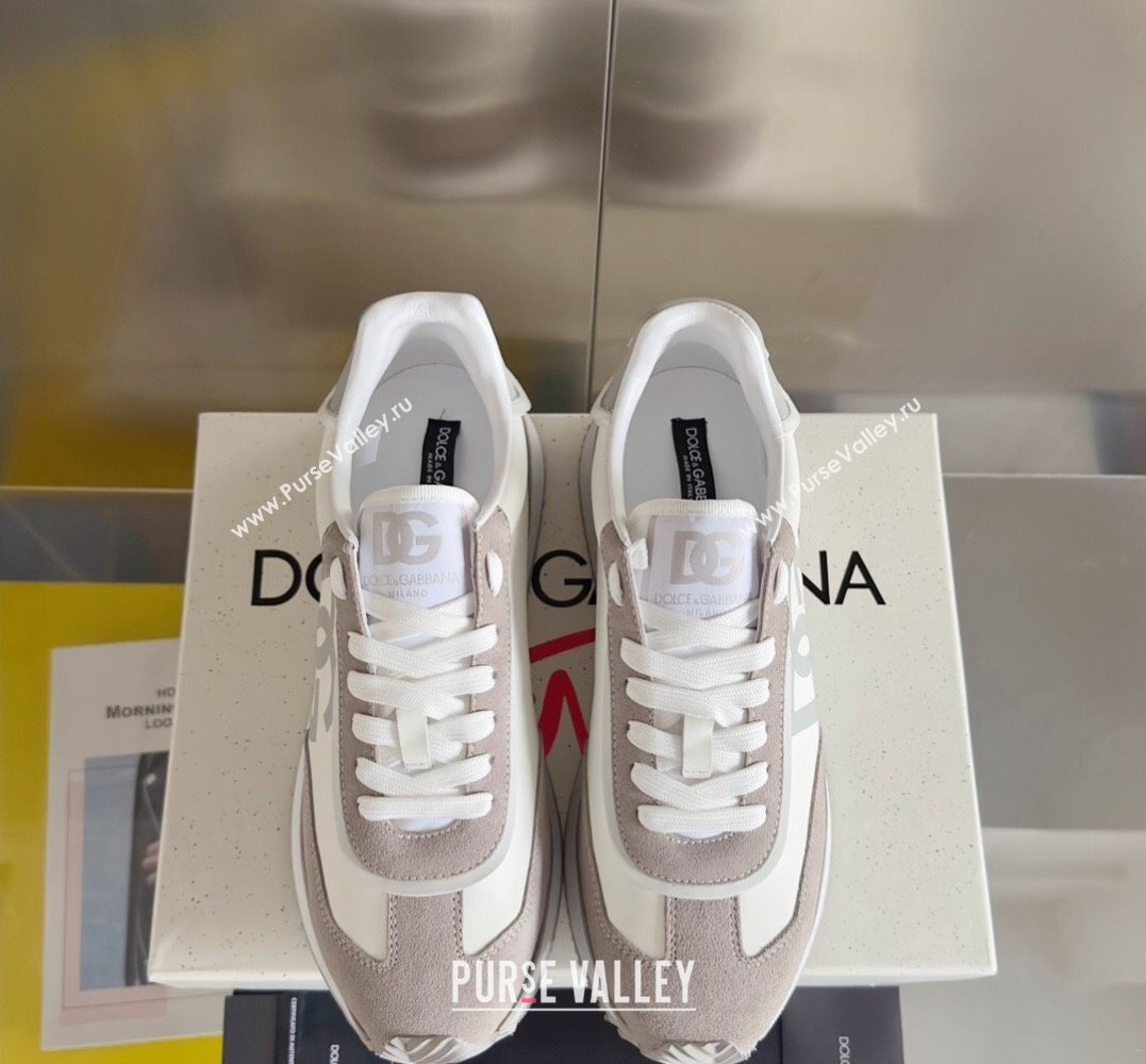 Dolce & Gabbana Calfskin Mens sneakers with DG logo print Top Quality 05 2024 (guoran-24031205)