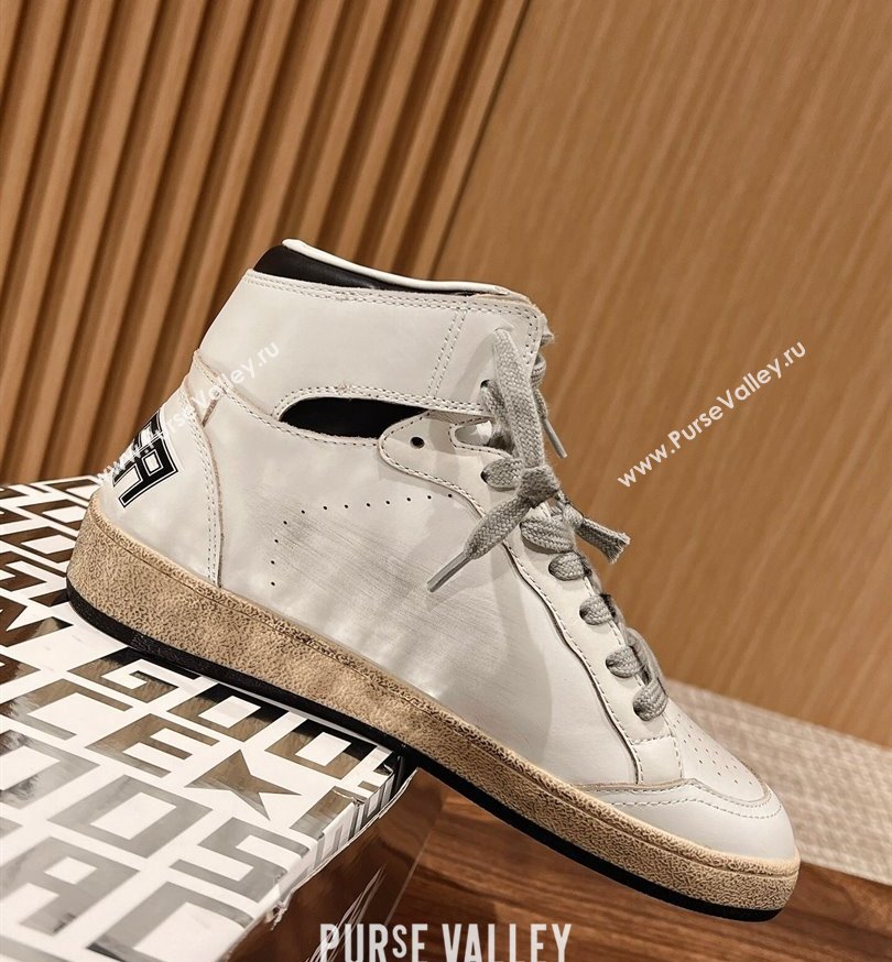 Golden Goose Deluxe Brand GGDB Sky-Star Women/Men Sneakers Beige/Black 2024 (SS-24031121)