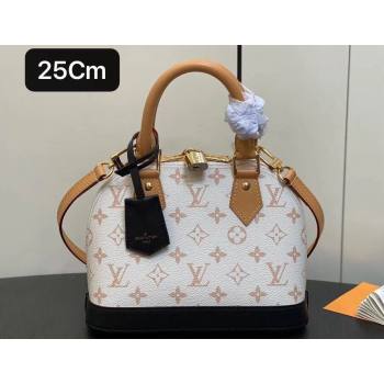 Louis Vuitton Monogram Canvas Alma BB Bag M46922 White 2024 (kiki-24031905)