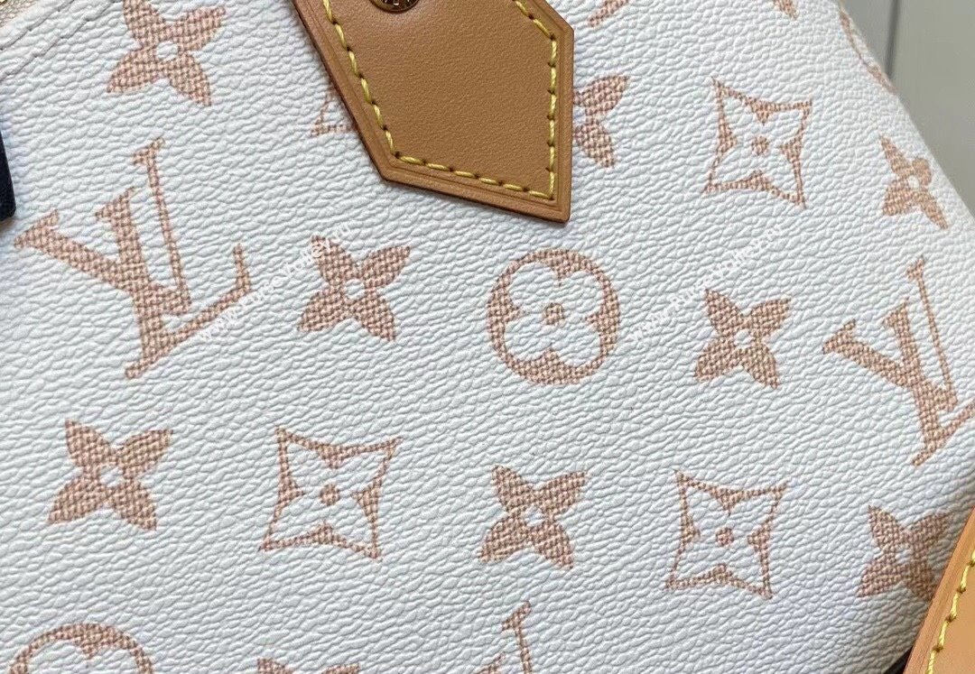 Louis Vuitton Monogram Canvas Alma BB Bag M46922 White 2024 (kiki-24031905)