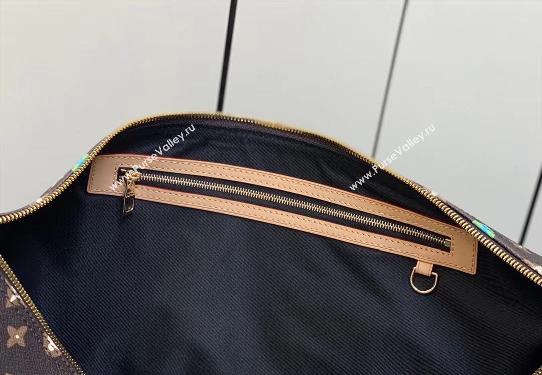 Louis Vuitton Monogram Craggy Keepall Bandoulière 50 Bag M24901 Brown 2024 (kiki-24031906)